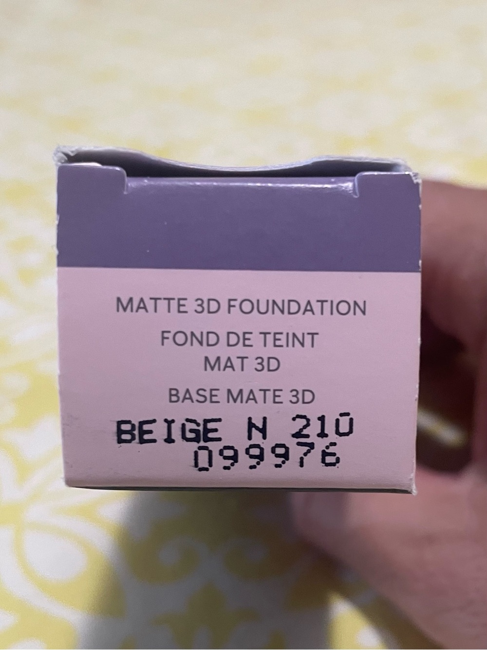 Mary Kay Matte 3D Foundation Beige N 210, NIB, For Combo/Oily Skin
